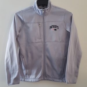 Youth L New England Patriots NFL Full Zip Sweatshirt/Jacket